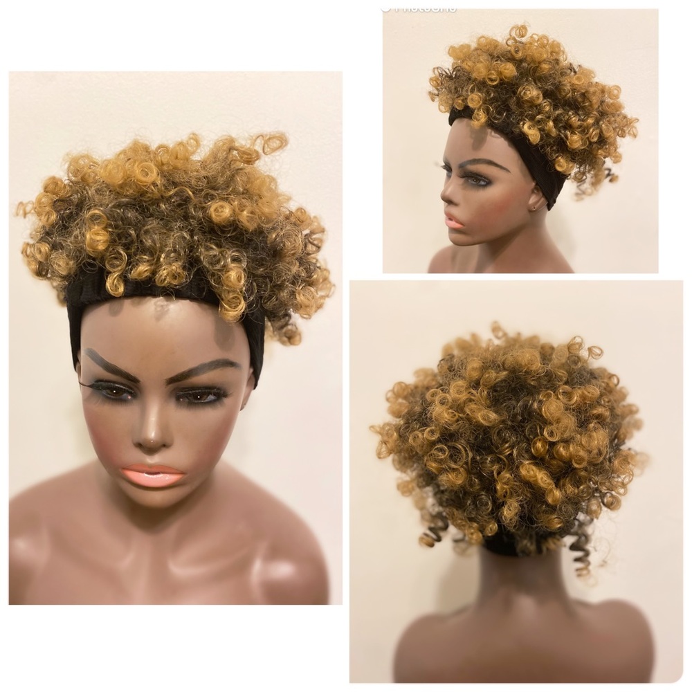 Turban wrap wig